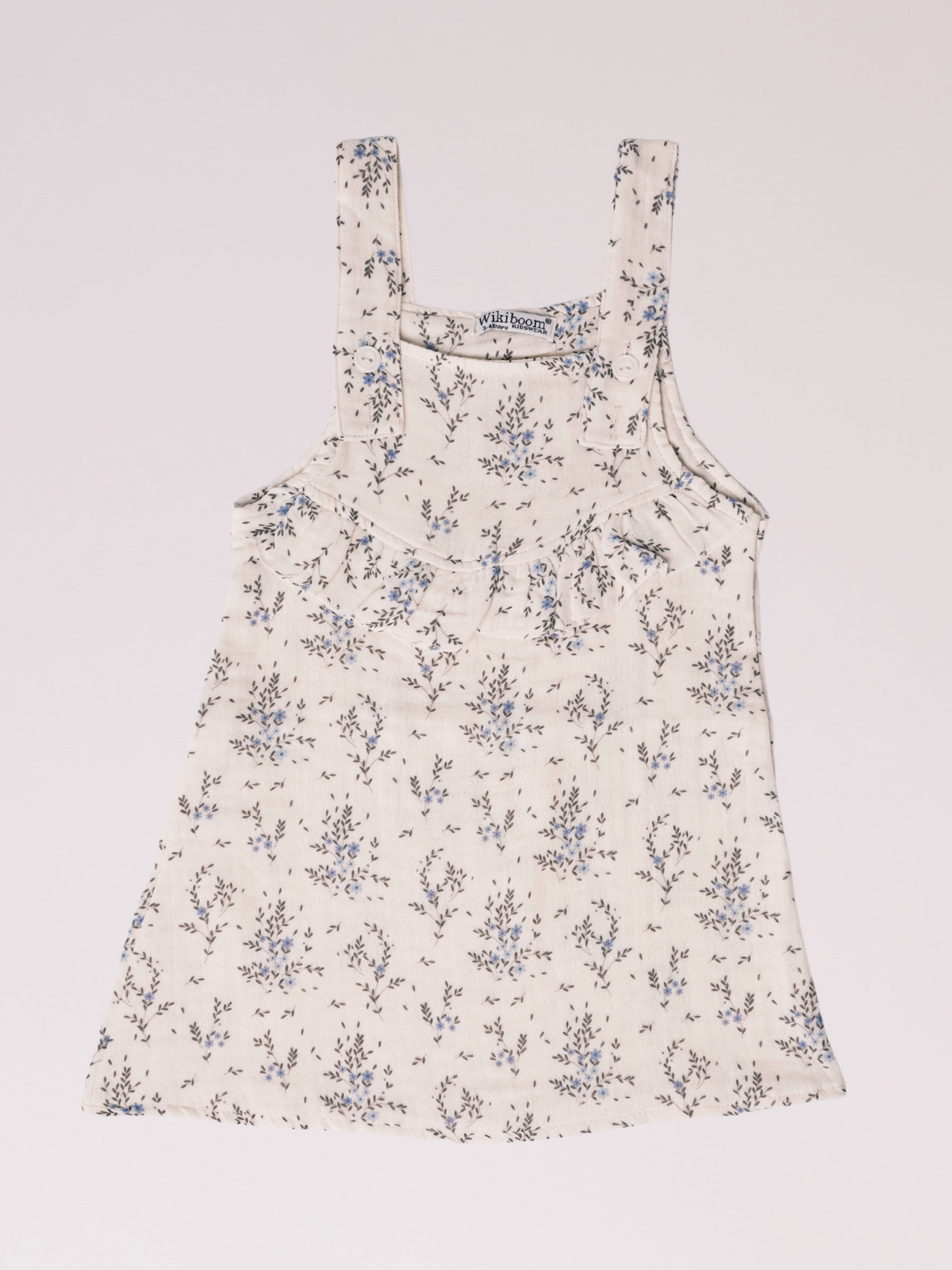 Strappy Muslin Girls' Dress - Stylish and Comfortable Design - Ages 3-10