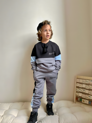 Boys' 2-Ply Fabric Tracksuit - Perfect Fit and Premium Quality for Ages 3-10