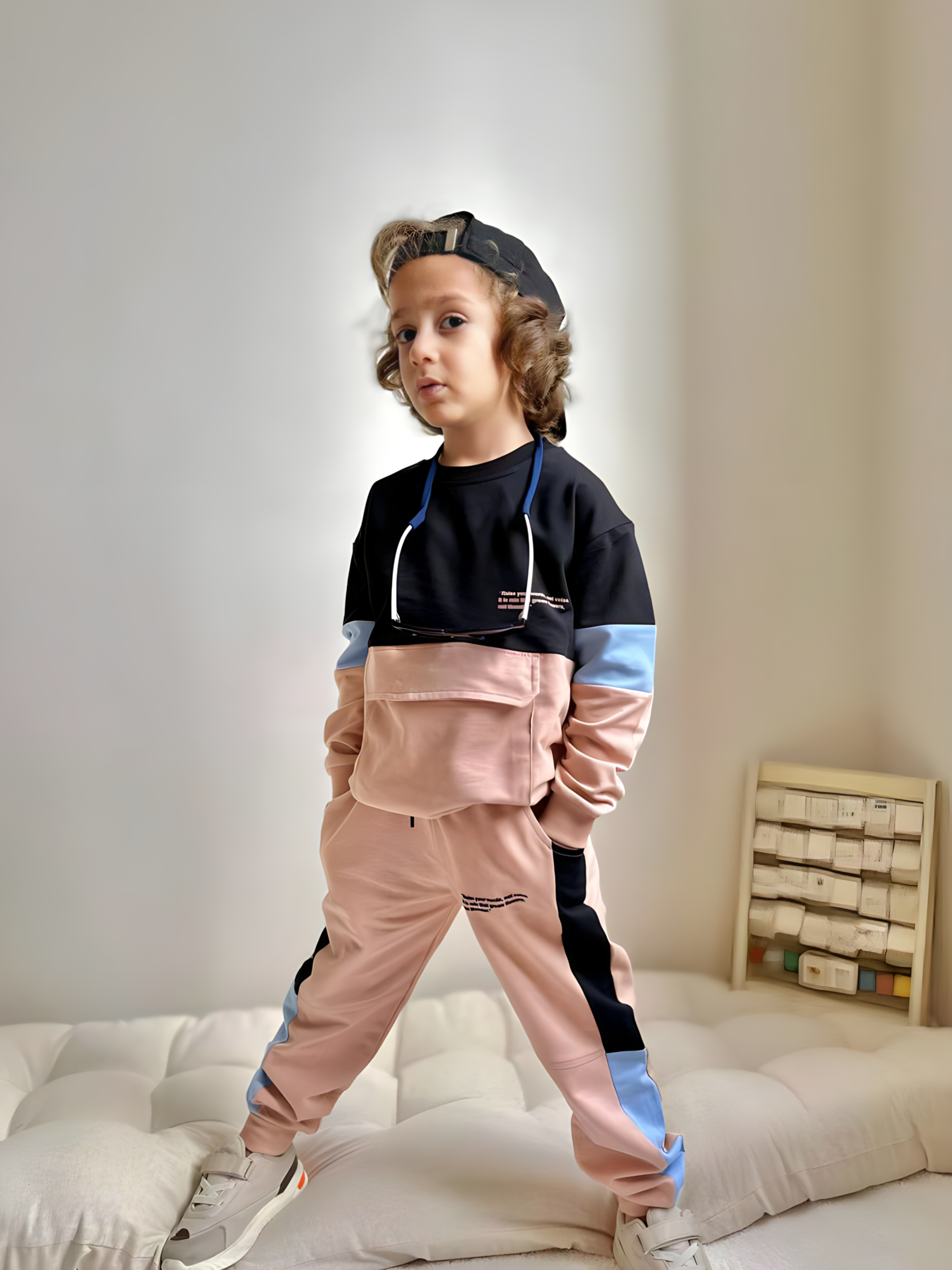 Boys' 2-Ply Fabric Tracksuit - Perfect Fit and Premium Quality for Ages 3-10